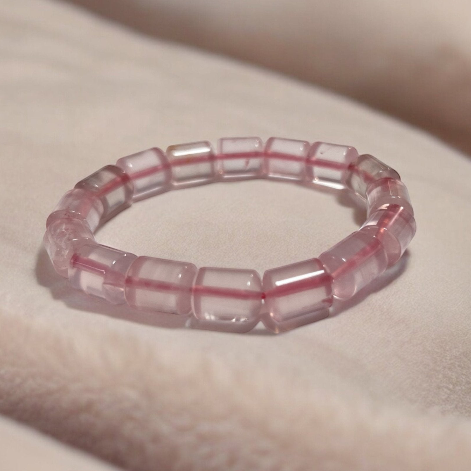 Rose Quartz Designer Bracelet