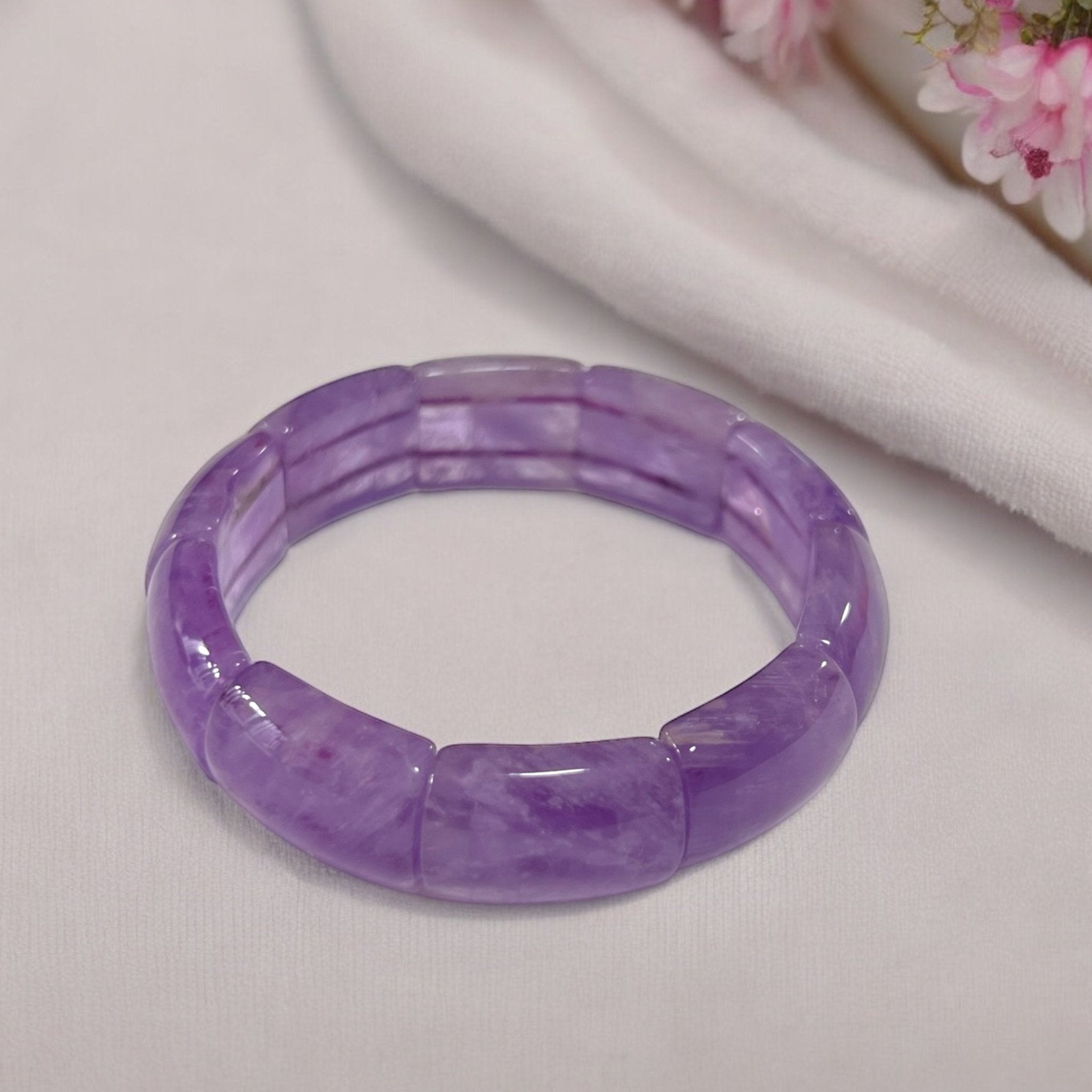 Amethyst Fortune Wheel Bracelet - Tranquilite