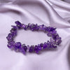 Amethyst Natural Crystal Bracelet - Tranquilite