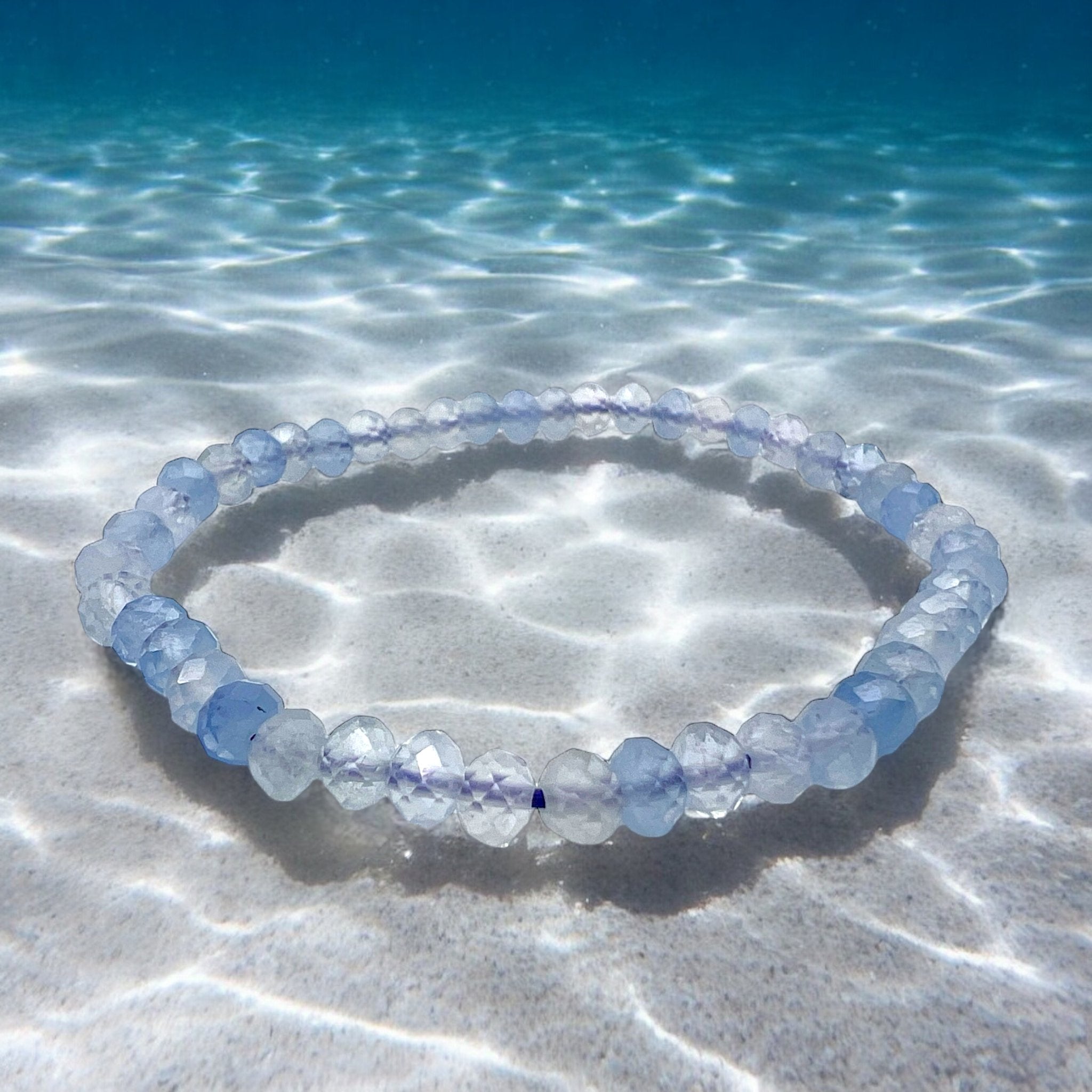 Aquamarine Designer Bracelet - Tranquilite