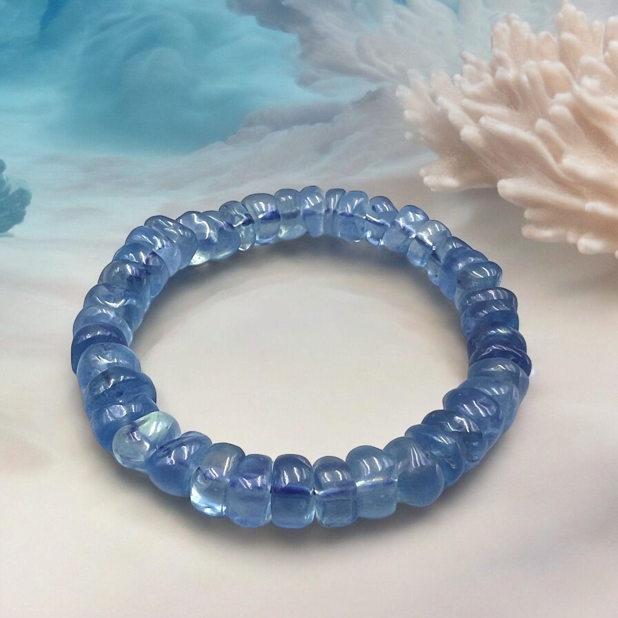 Aquamarine Designer Bracelet - Tranquilite