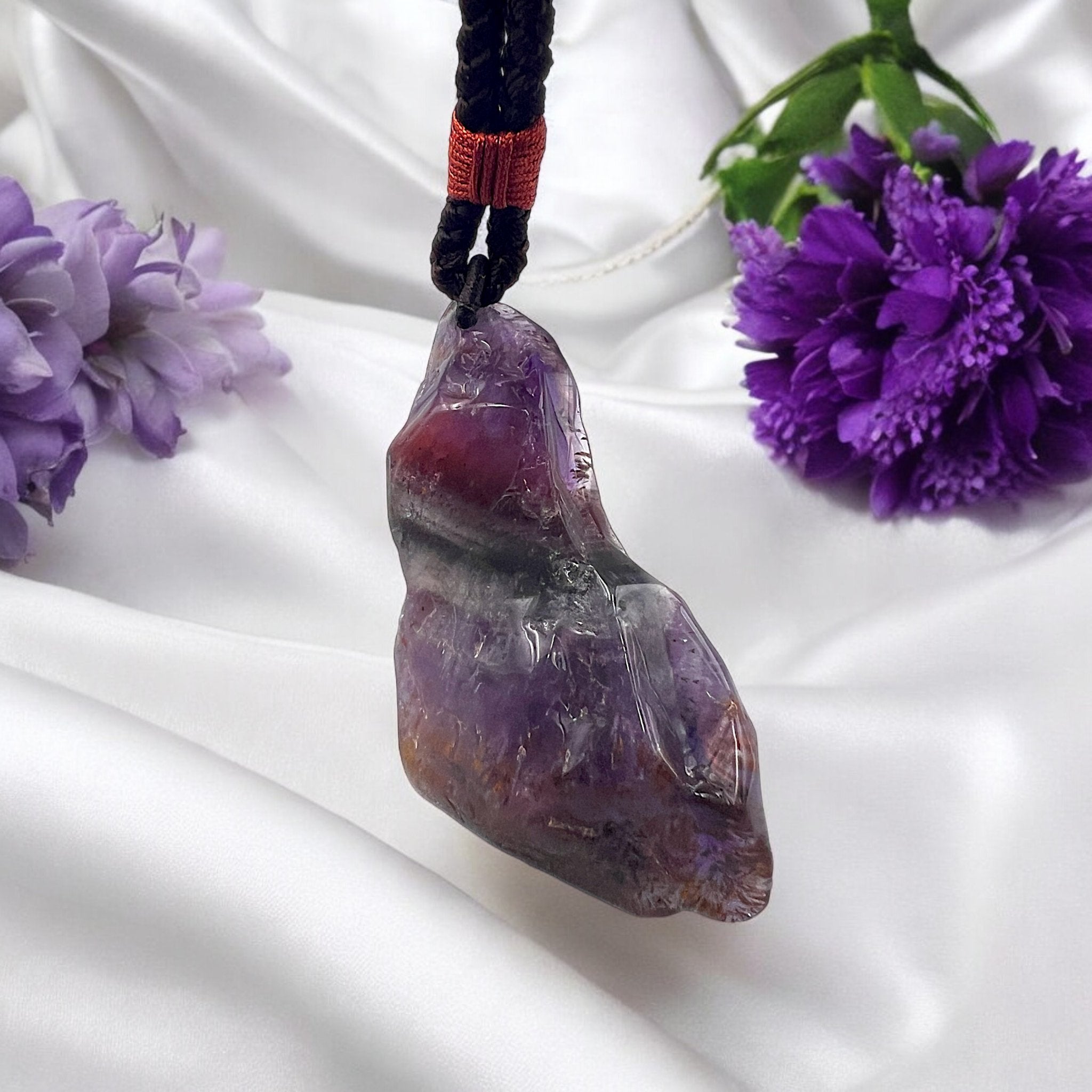 Auralite 23 Natural Crystal Pendant - Tranquilite