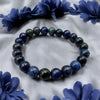 Blue Sugilite Bead Bracelet - Tranquilite