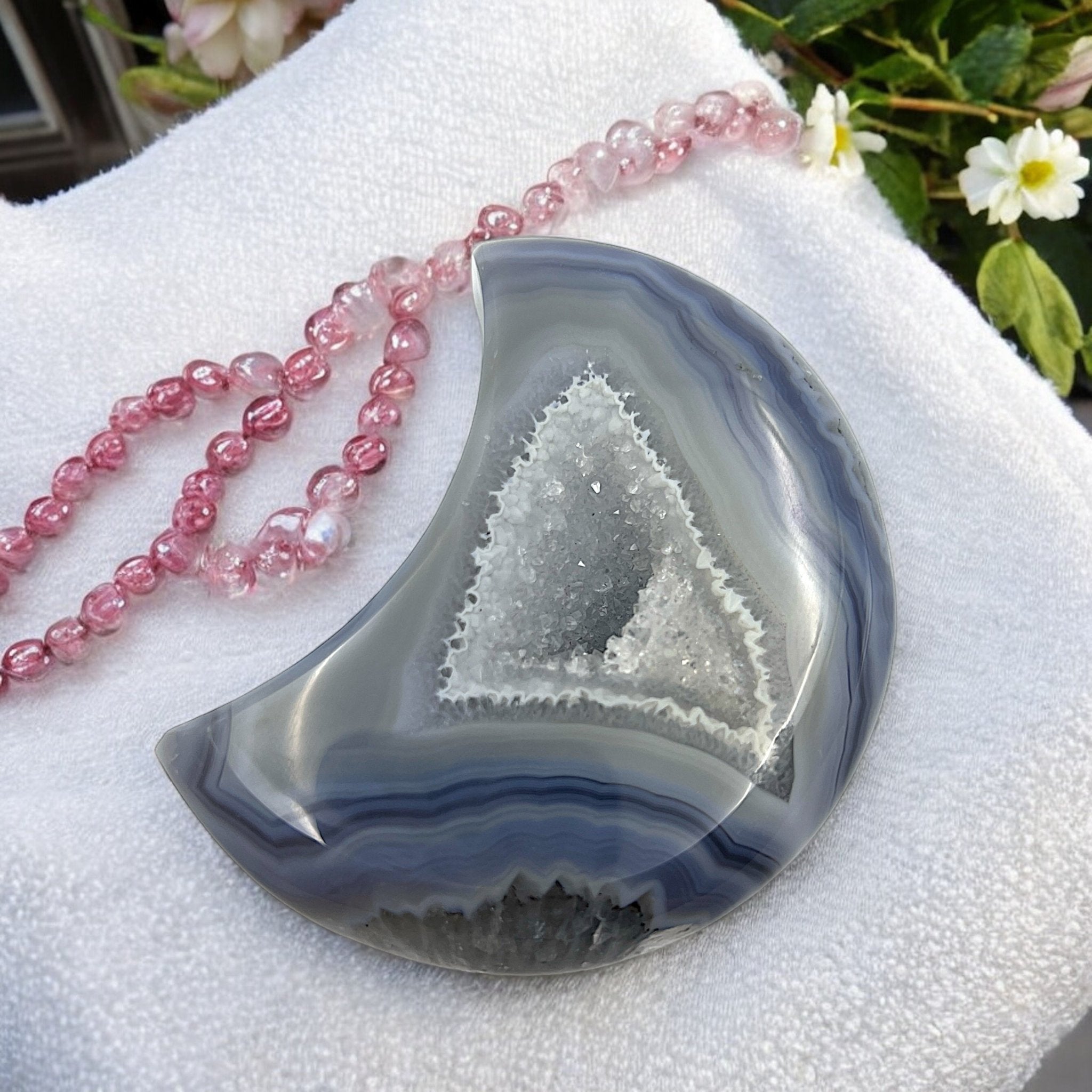 Branded Blue Moon Agate - Tranquilite