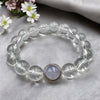 Clear Quartz Designer Bead Bracelet - Tranquilite