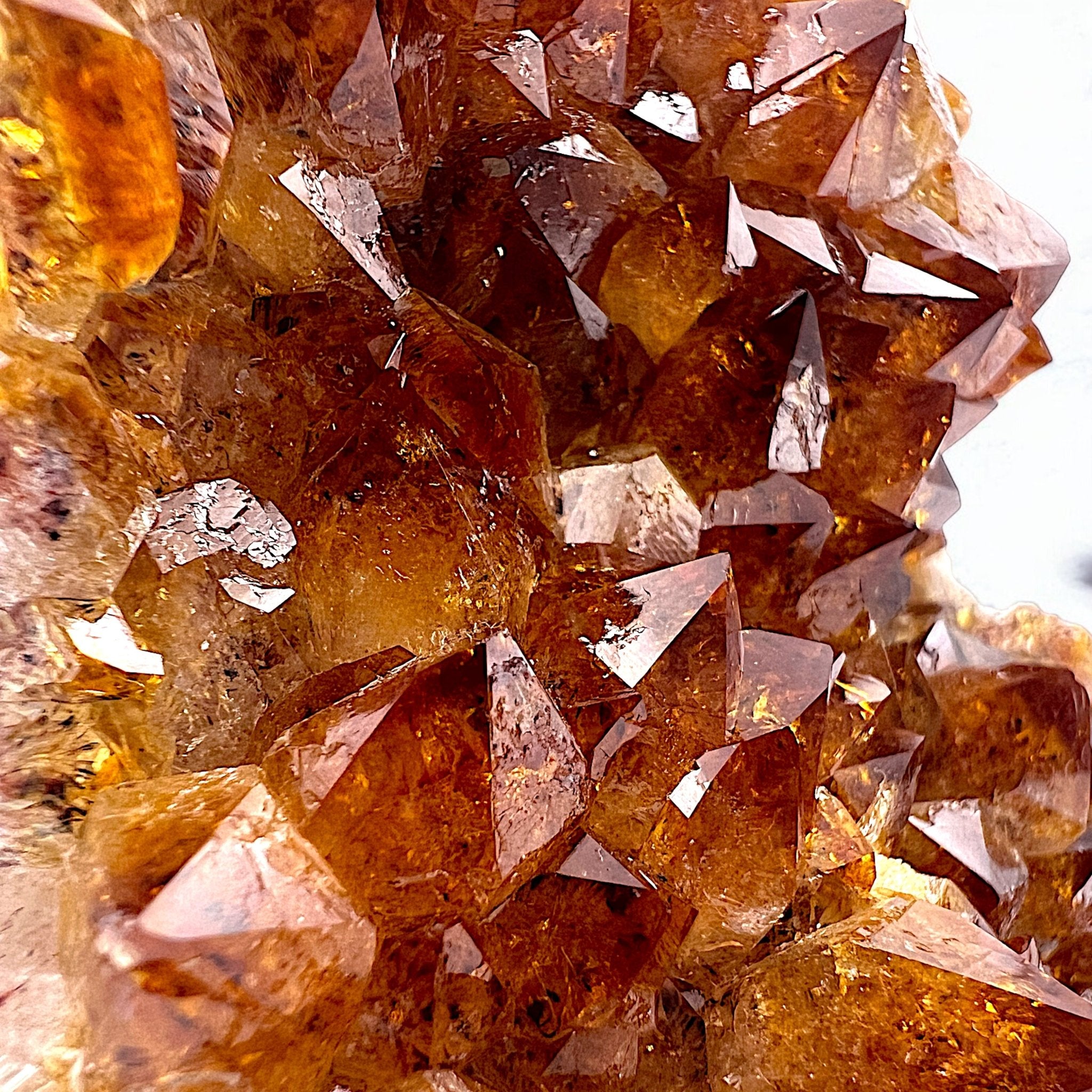 Extra Large Brownish Citrine Geode - Tranquilite