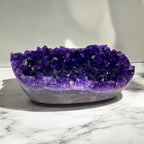 Extra Wide Violet Amethyst Crystal - Tranquilite