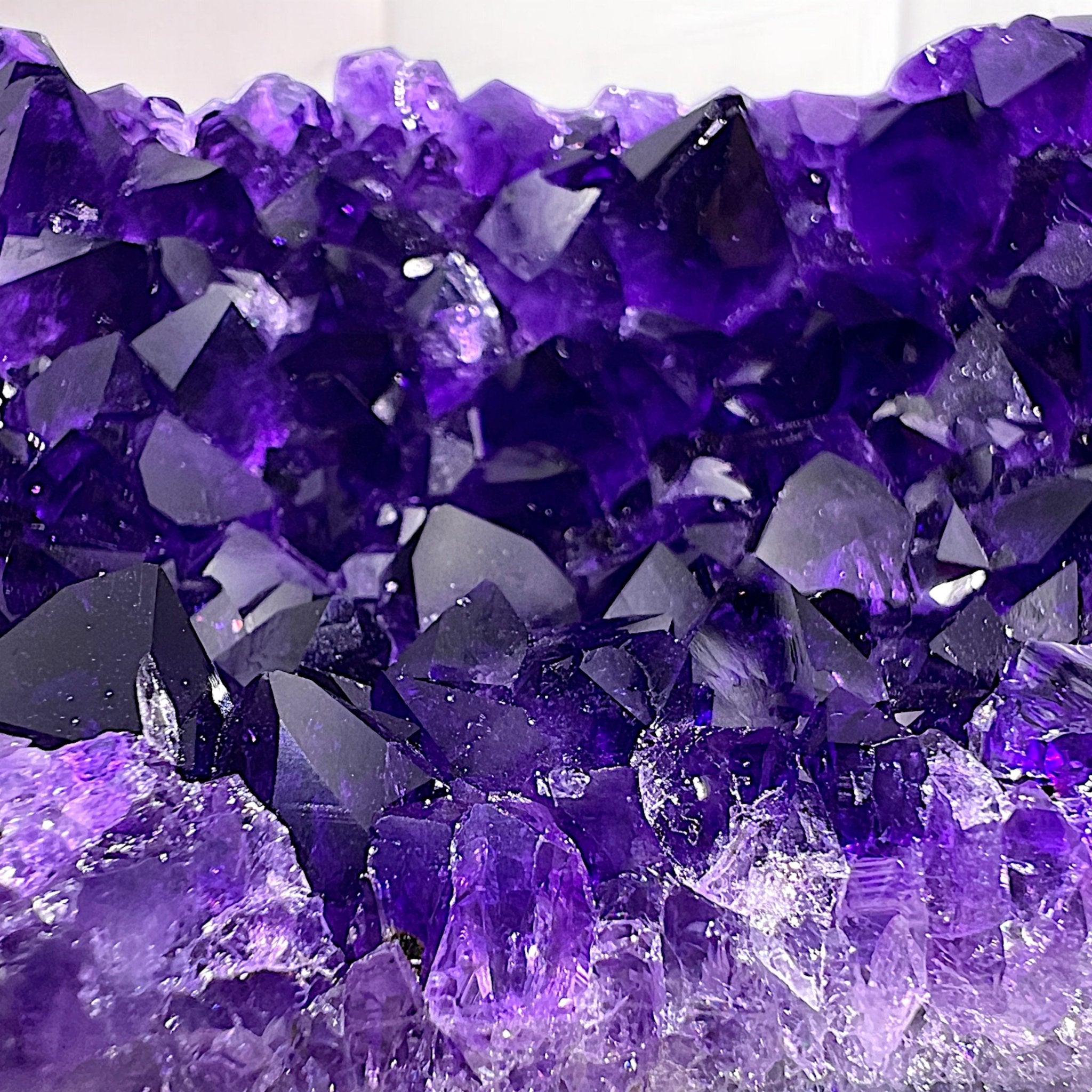 Extra Wide Violet Amethyst Crystal - Tranquilite