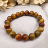 Gold Tiger's Eye Bead Bracelet - Tranquilite