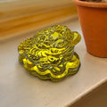 Golden Glaze Toad (Feng Shui Ornament) - Tranquilite