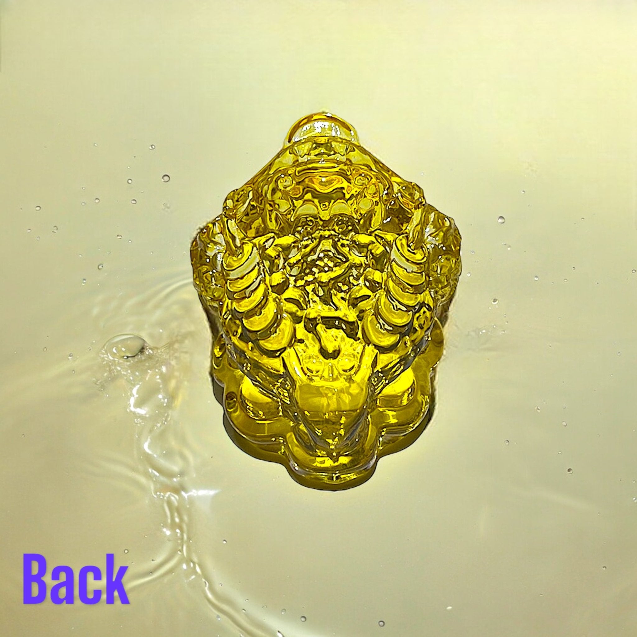 Golden Glaze Toad (Feng Shui Ornament) - Tranquilite