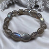 Gray Moonstone Oval Bracelet - Tranquilite