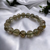 Green Rutile Quartz Bead Bracelet - Tranquilite