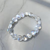 Heart Shaped Moonstone Bracelet - Tranquilite