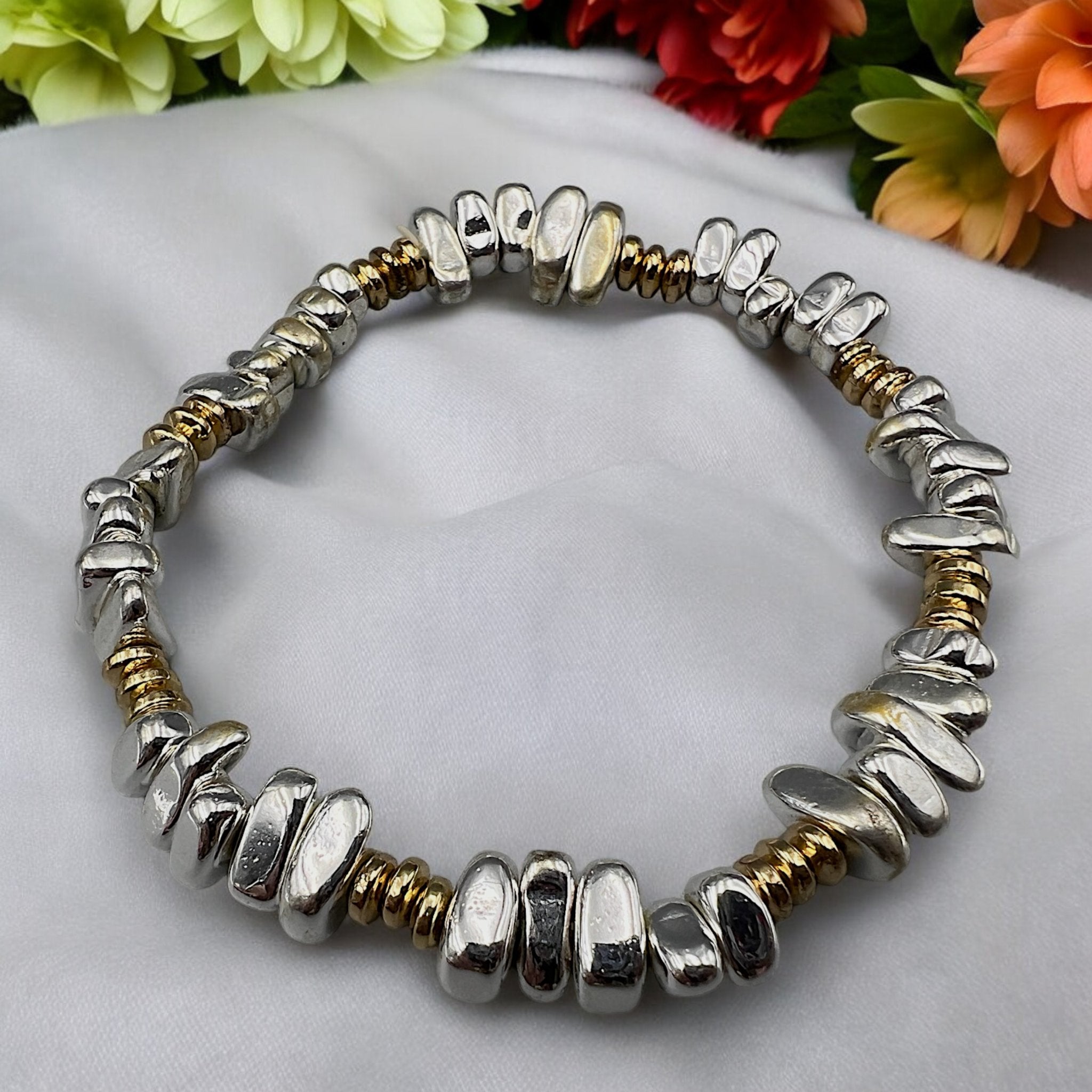 Hematite Stone Designer Bracelet - Tranquilite