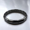 Hematite Stone Wheel Bracelet - Tranquilite