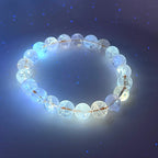 Herkimer Diamond Bracelet with Inclusions - Tranquilite
