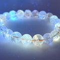 Herkimer Diamond Bracelet with Inclusions - Tranquilite