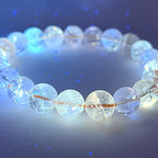 Herkimer Diamond Bracelet with Inclusions - Tranquilite