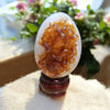 High Quality Citrine Dragon Egg Crystal - Tranquilite