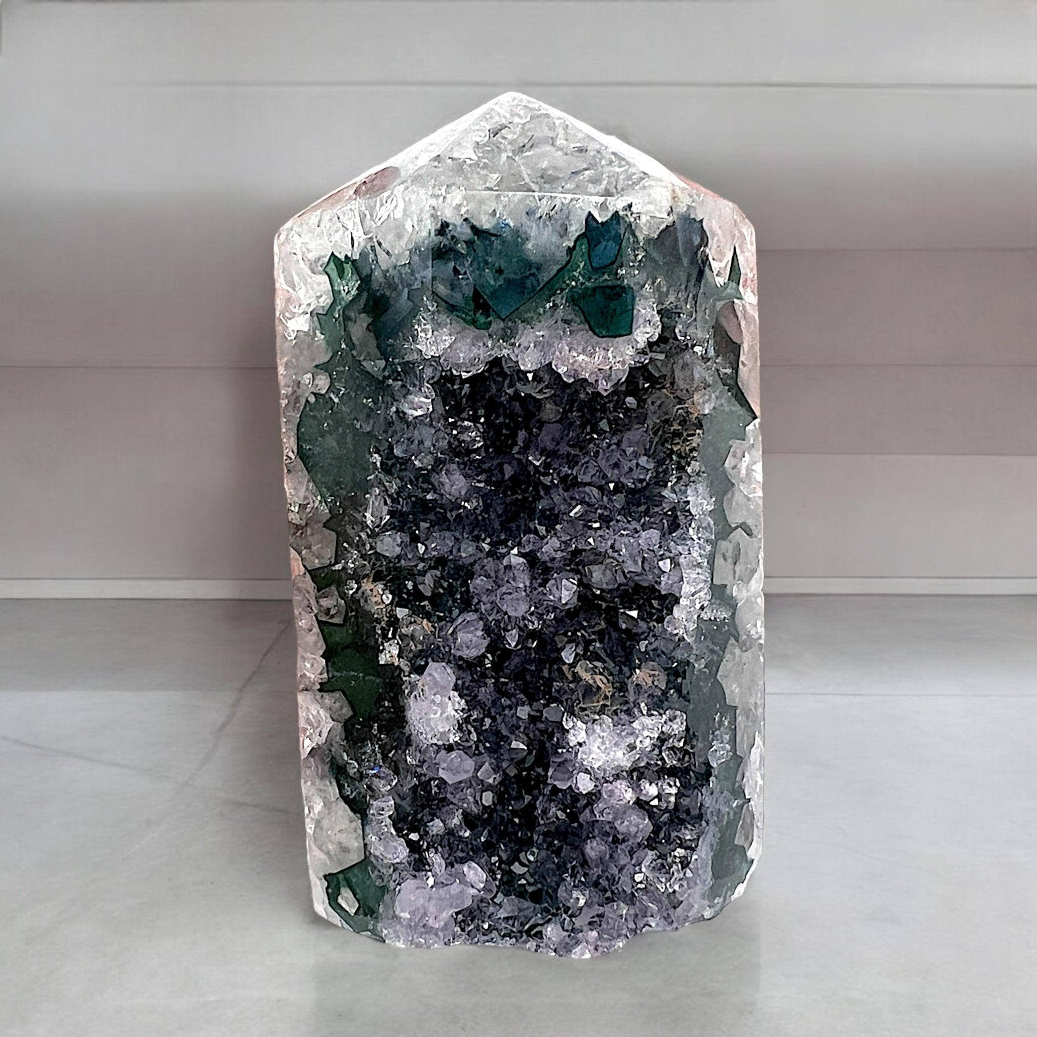 High Quality Multicolor Amethyst Crystal - Tranquilite