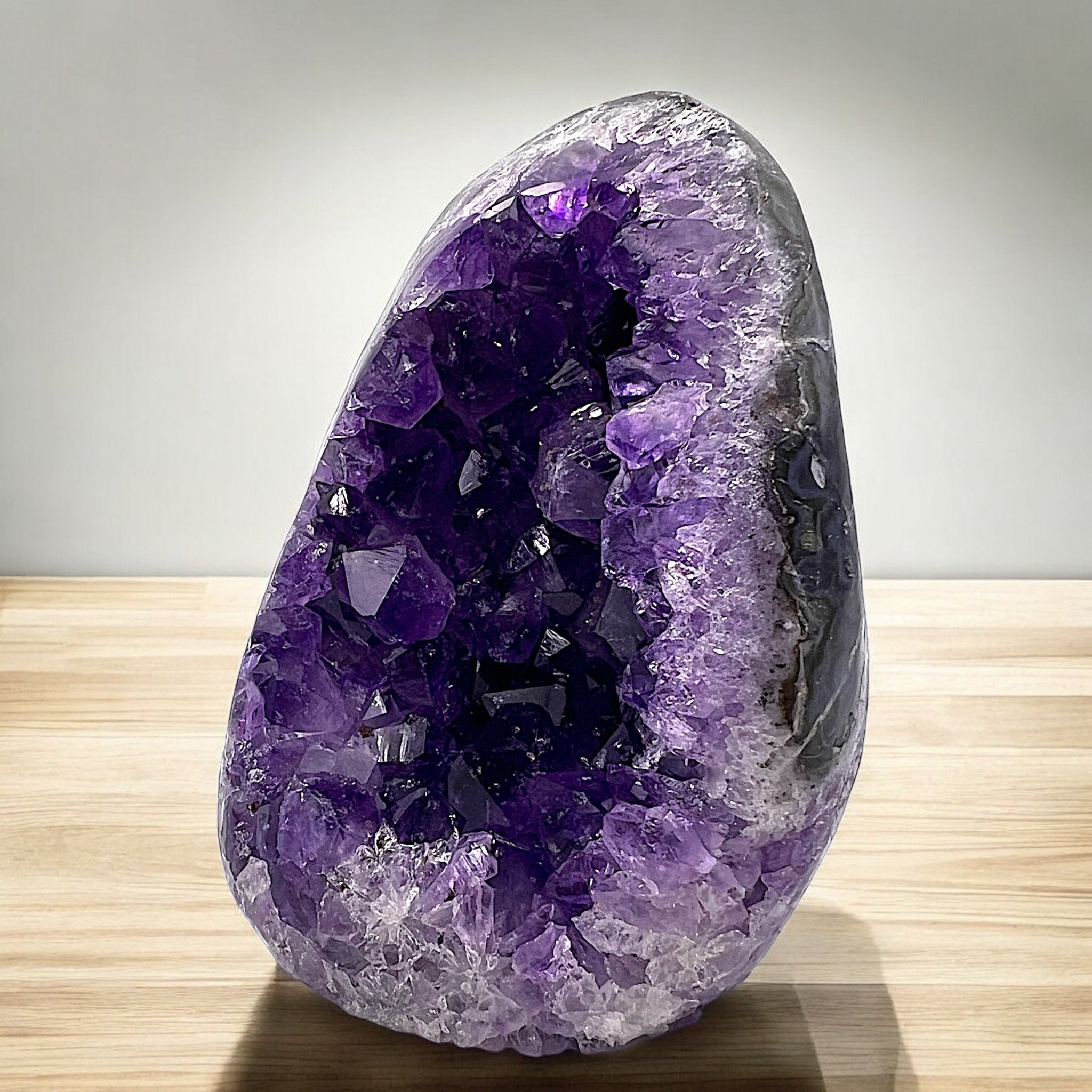 High Quality Violet Amethyst Geode - Tranquilite