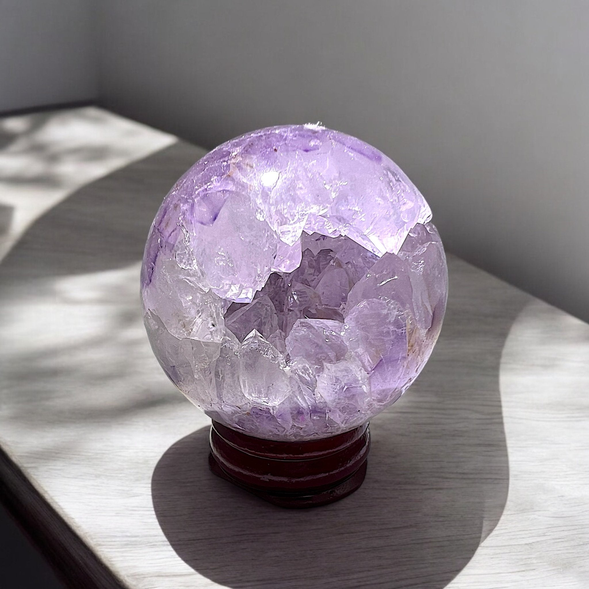 Lavender Amethyst Open Smile - Tranquilite