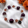 Lepidolite Design Bead Bracelet - Tranquilite