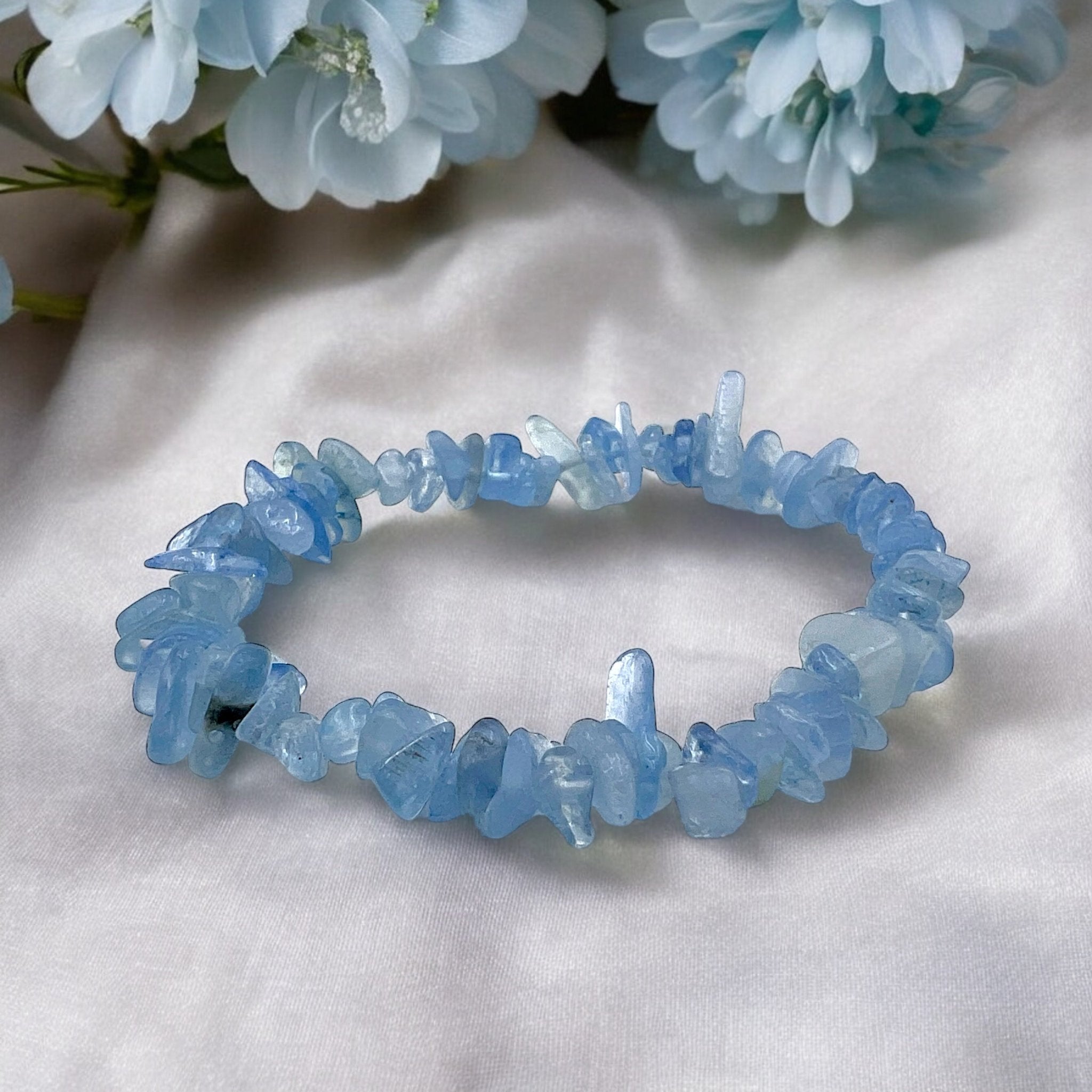 Natural Aquamarine Bracelet - Tranquilite