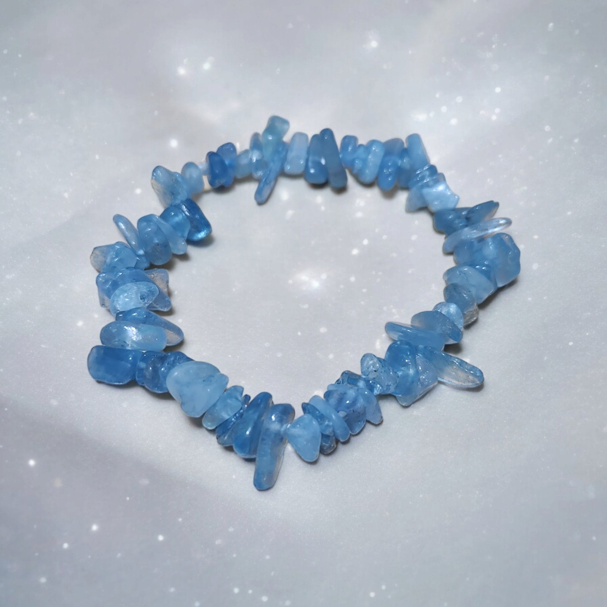 Natural Aquamarine Bracelet - Tranquilite