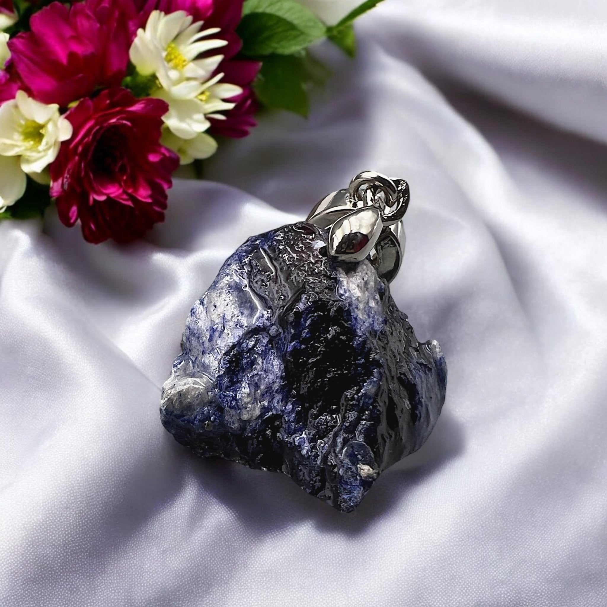 Natural Blue Sugilite Pendant (Small) - Tranquilite