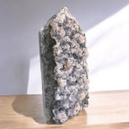 Natural Clear Quartz Agate with Calcite - Tranquilite