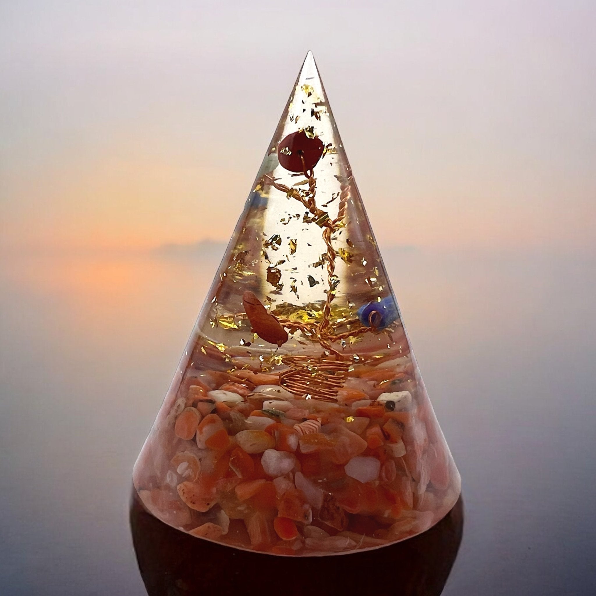 Orgone Cone (Tree of Life Yggdrasil Version) - Tranquilite