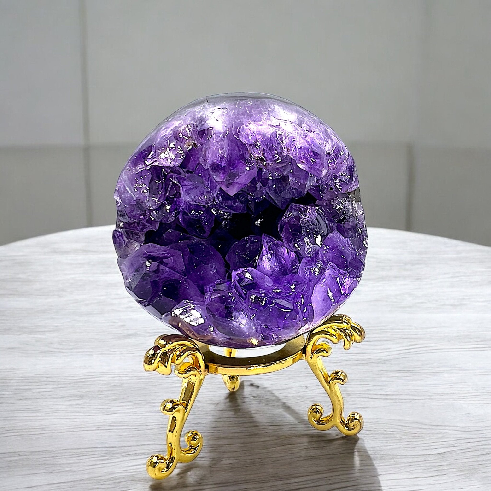 Polished Amethyst Open Smile - Tranquilite