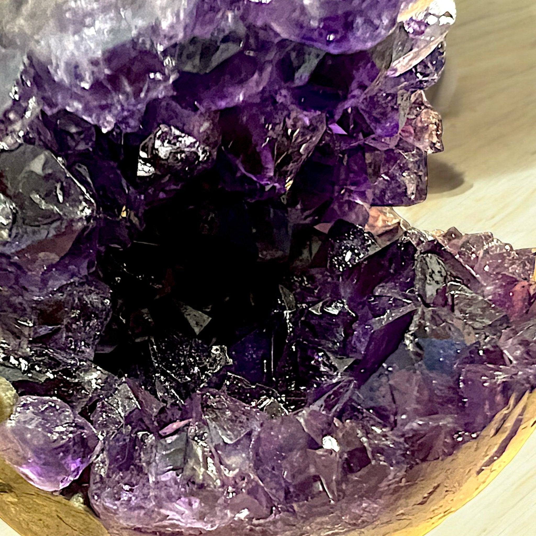 Polished Amethyst Open Smile - Tranquilite