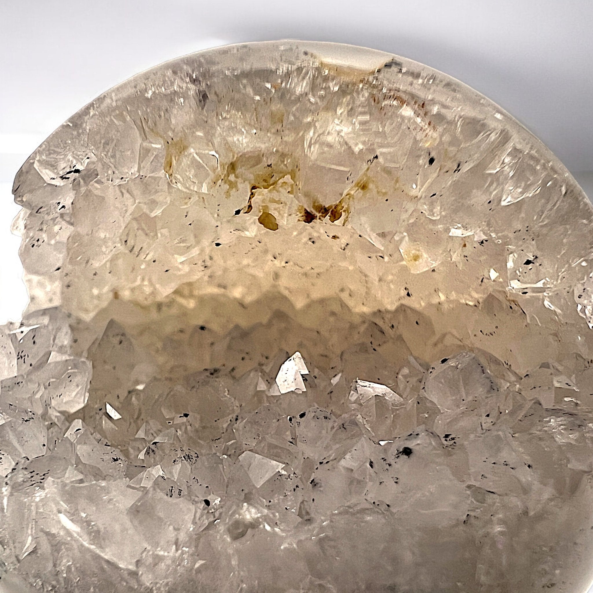 Polished Clear Quartz Open Smile - Tranquilite