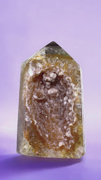 Honeycomb Brown Quartz Agate