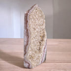 Red Banded Citrine Druzy Agate - Tranquilite