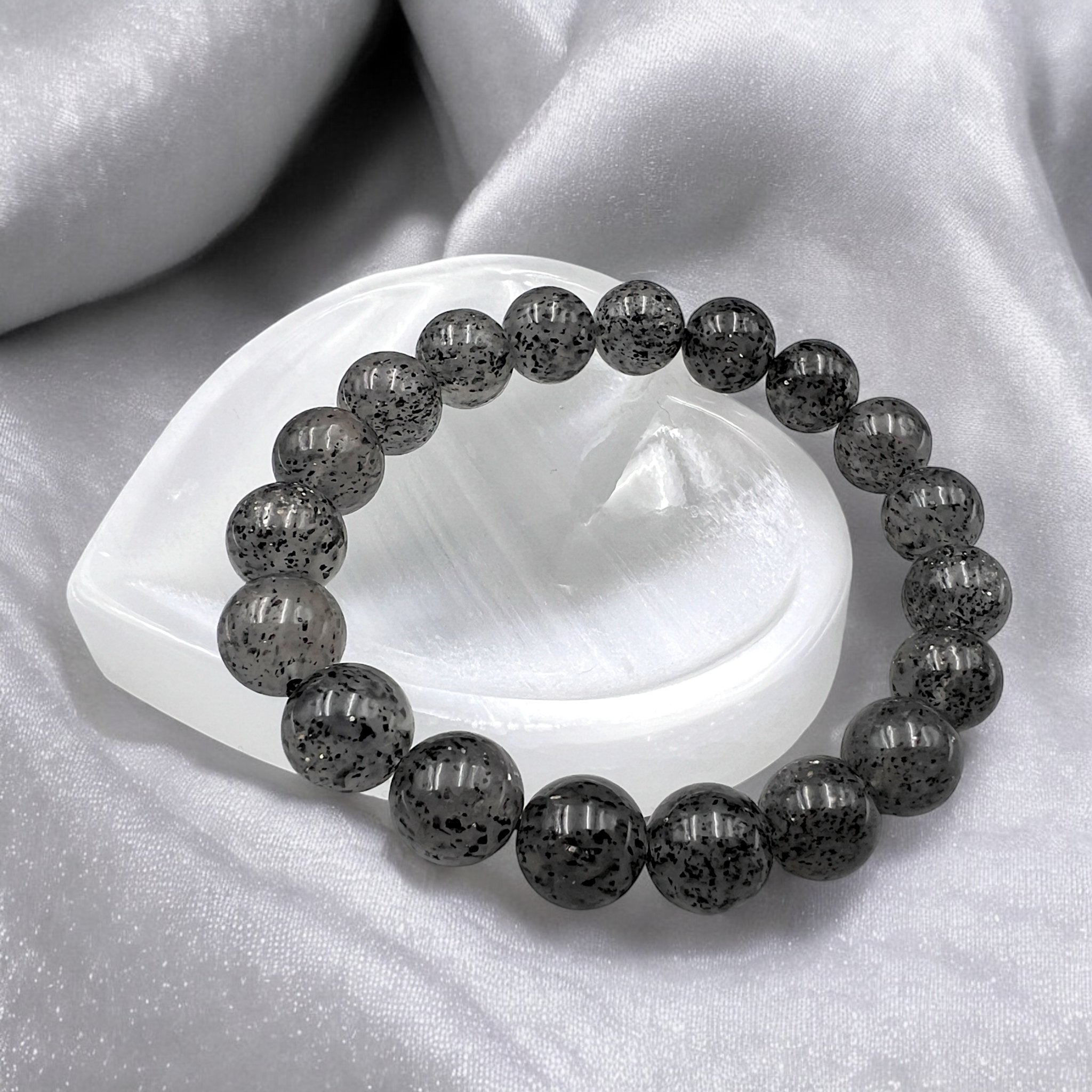 Silver Super Seven Bead Bracelet - Tranquilite