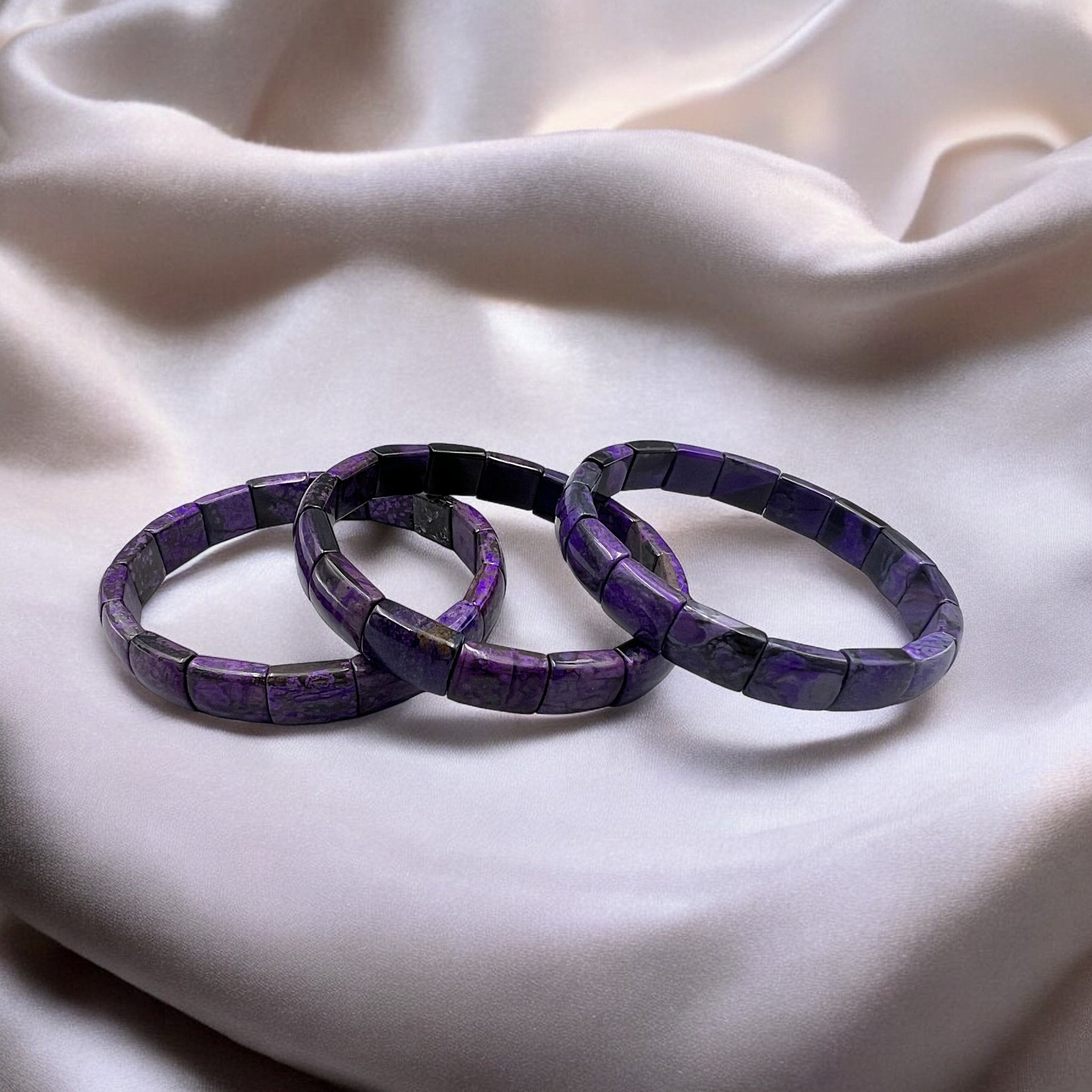 Sugilite Wheel Bracelet - Tranquilite