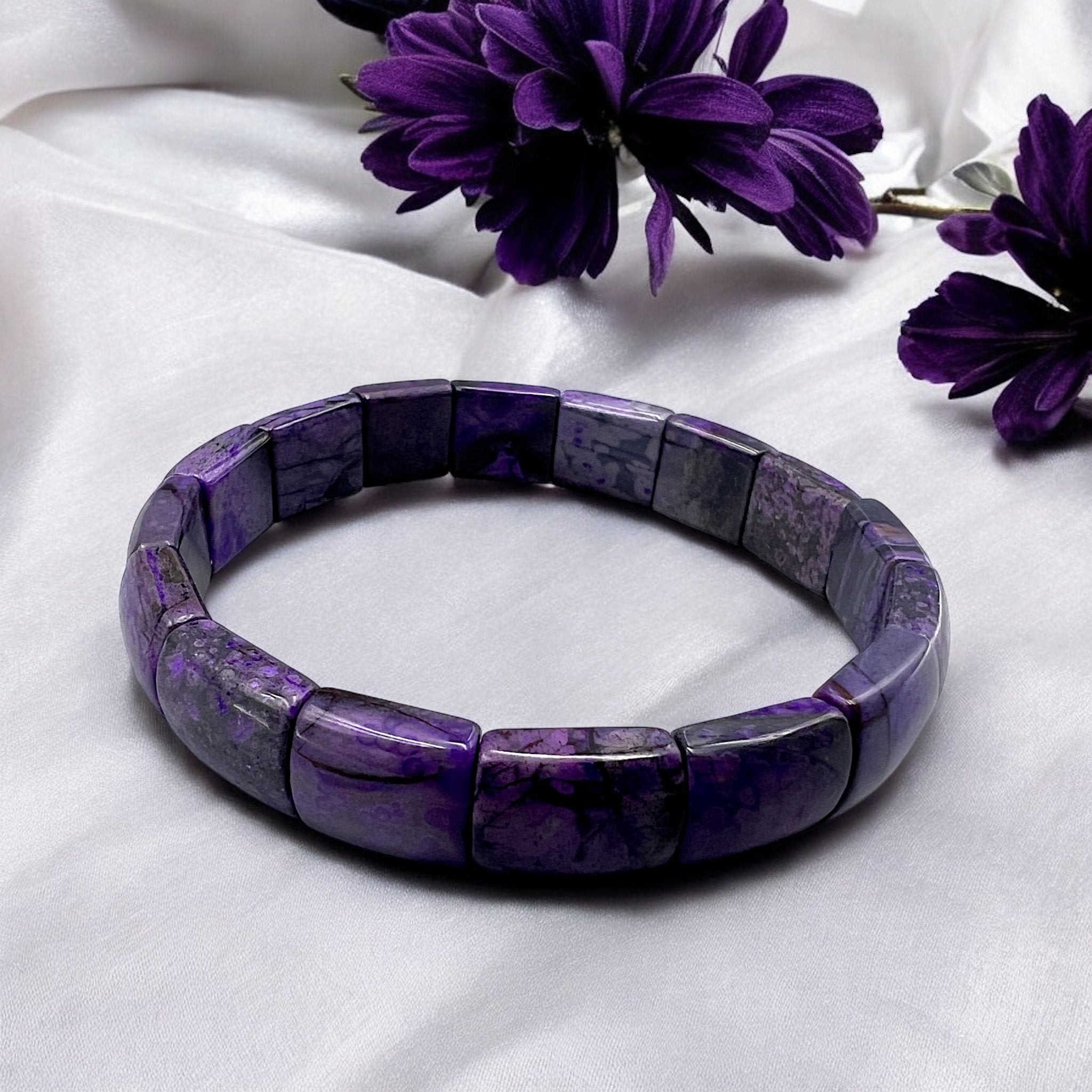 Sugilite Wheel Bracelet - Tranquilite