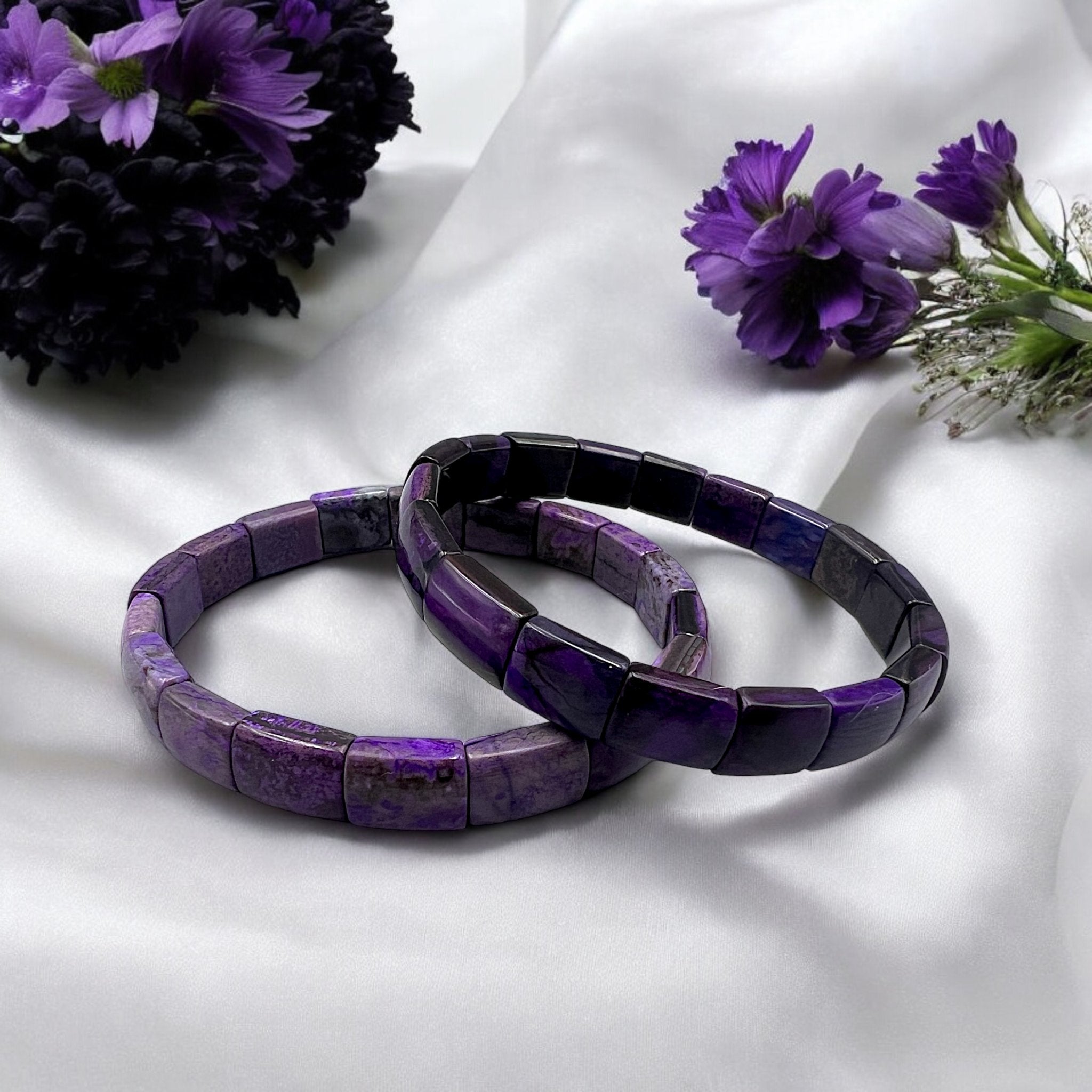 Sugilite Wheel Bracelet - Tranquilite