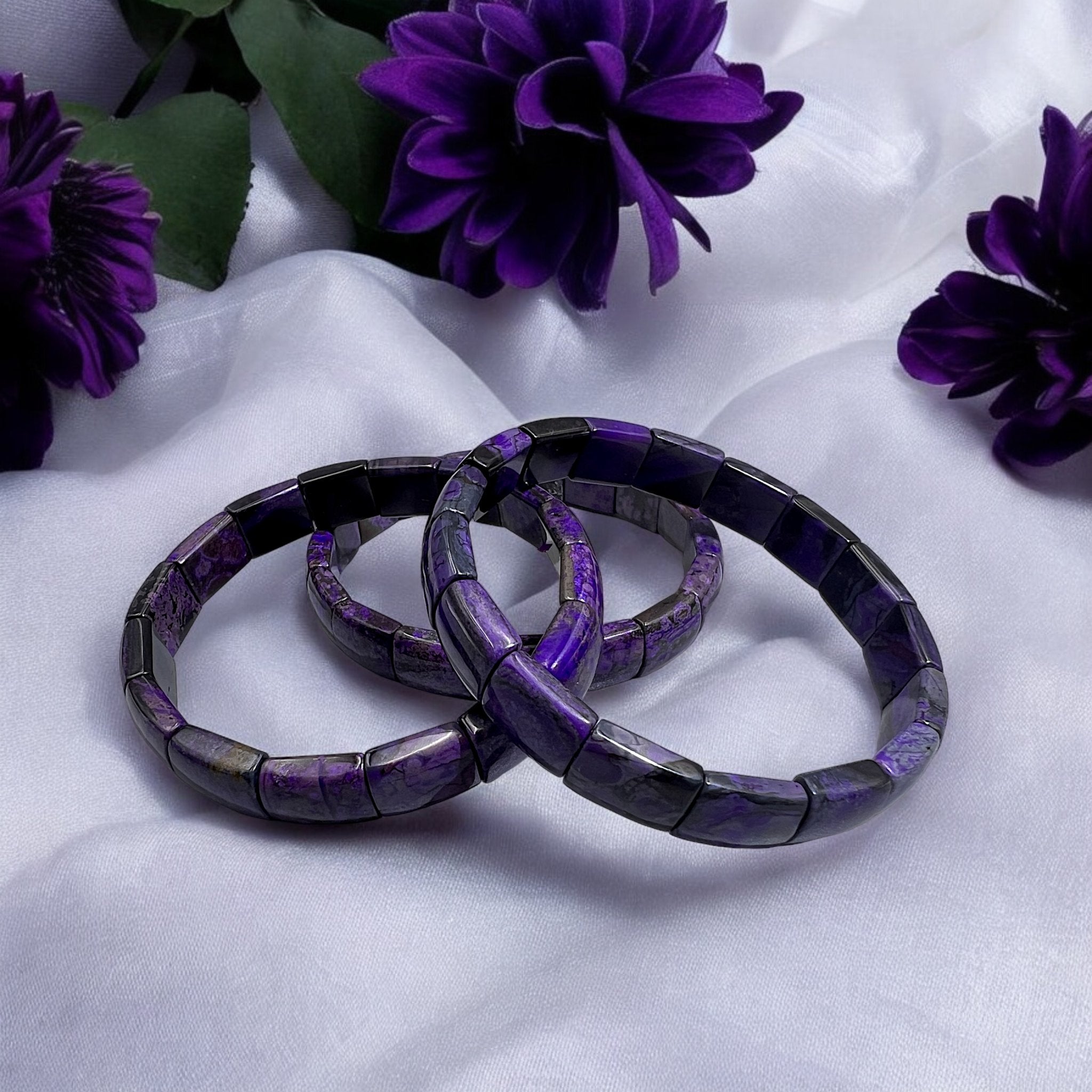 Sugilite Wheel Bracelet - Tranquilite