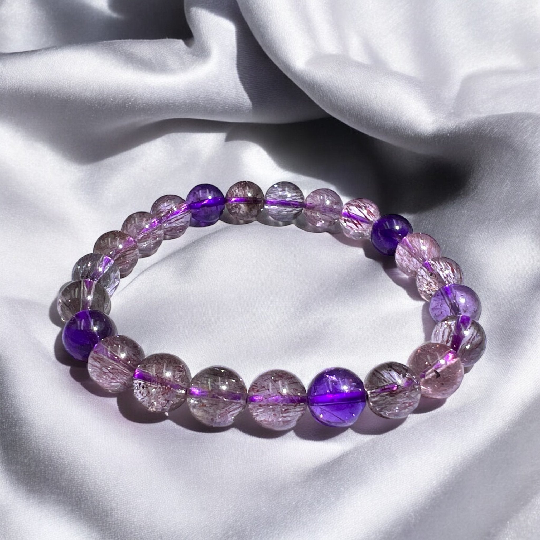 Super Seven Bead Bracelet (5A) - Tranquilite