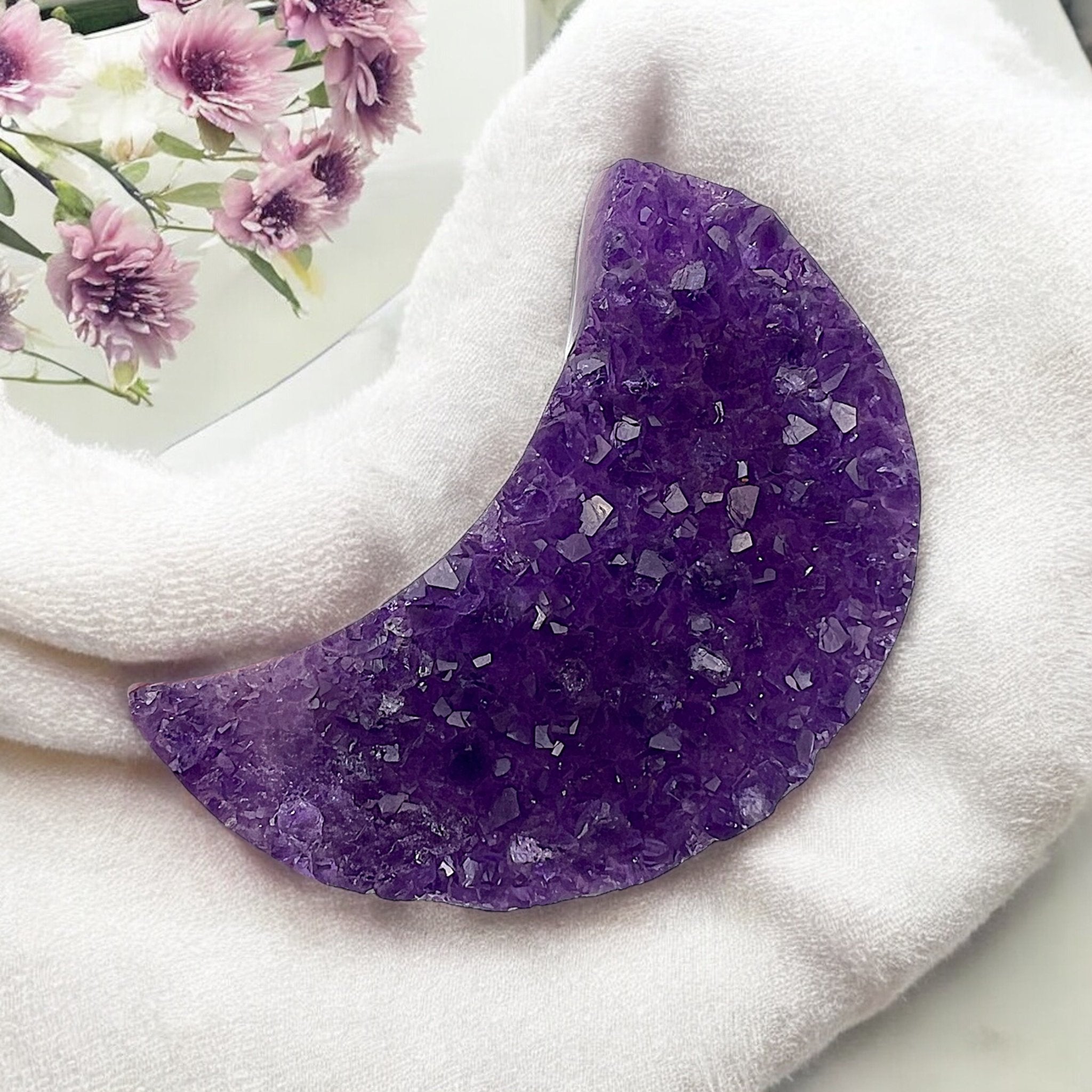 Tranquilite Amethyst Moon Agate - Tranquilite