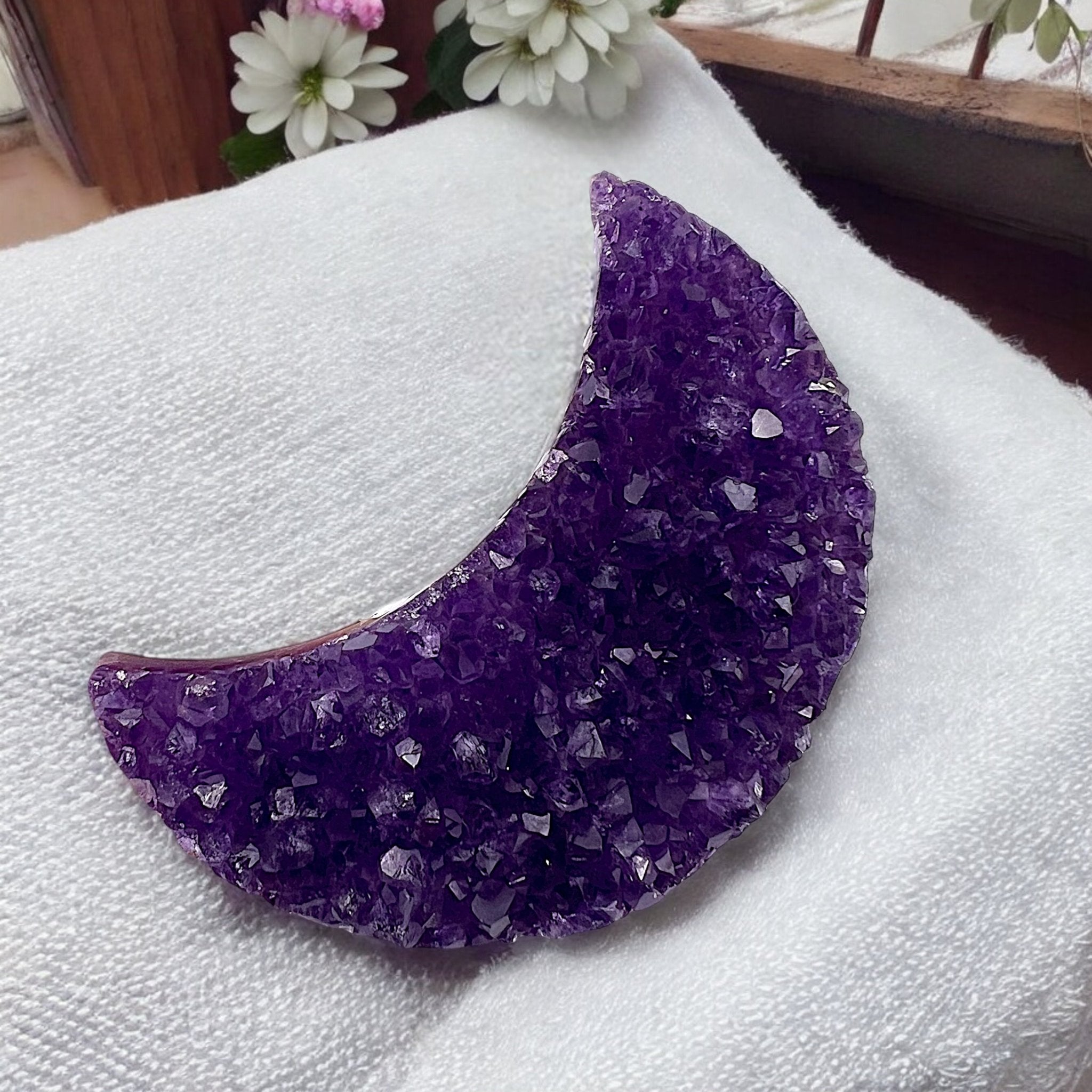 Tranquilite Amethyst Moon Agate - Tranquilite